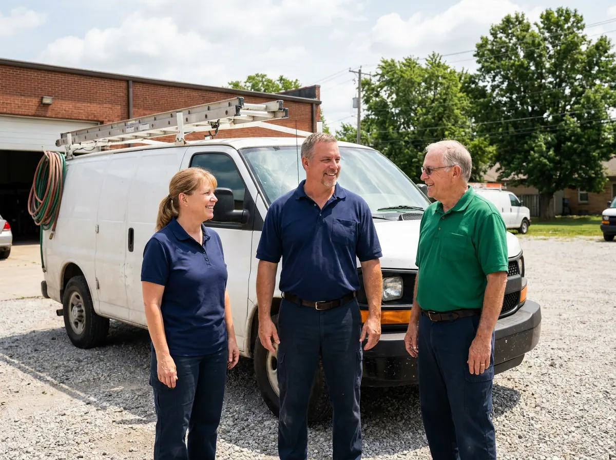 Crossroads KC Portable Toilet Rental portable toilet rentals team in Kansas City, MO